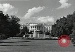 Image of White House building Washington DC USA, 1940, second 30 stock footage video 65675037509