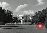 Image of White House building Washington DC USA, 1940, second 31 stock footage video 65675037509