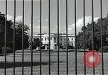 Image of White House building Washington DC USA, 1940, second 35 stock footage video 65675037509