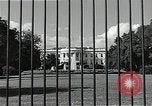 Image of White House building Washington DC USA, 1940, second 41 stock footage video 65675037509