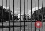 Image of White House building Washington DC USA, 1940, second 42 stock footage video 65675037509