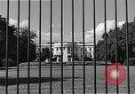 Image of White House building Washington DC USA, 1940, second 44 stock footage video 65675037509