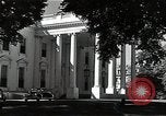 Image of White House building Washington DC USA, 1940, second 51 stock footage video 65675037509