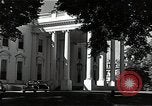 Image of White House building Washington DC USA, 1940, second 54 stock footage video 65675037509
