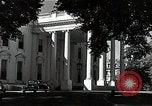 Image of White House building Washington DC USA, 1940, second 57 stock footage video 65675037509