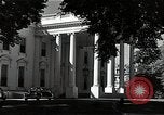 Image of White House building Washington DC USA, 1940, second 58 stock footage video 65675037509