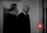 Image of President Eisenhower Washington DC USA, 1957, second 33 stock footage video 65675037531