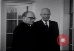 Image of President Eisenhower Washington DC USA, 1957, second 36 stock footage video 65675037531