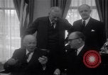Image of President Eisenhower Washington DC USA, 1957, second 39 stock footage video 65675037531