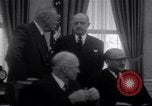 Image of President Eisenhower Washington DC USA, 1957, second 42 stock footage video 65675037531