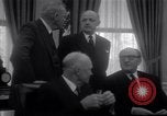 Image of President Eisenhower Washington DC USA, 1957, second 43 stock footage video 65675037531