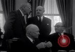 Image of President Eisenhower Washington DC USA, 1957, second 45 stock footage video 65675037531