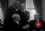 Image of President Eisenhower Washington DC USA, 1957, second 46 stock footage video 65675037531