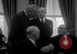 Image of President Eisenhower Washington DC USA, 1957, second 47 stock footage video 65675037531