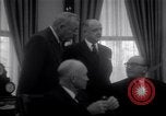 Image of President Eisenhower Washington DC USA, 1957, second 49 stock footage video 65675037531