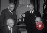 Image of President Eisenhower Washington DC USA, 1957, second 50 stock footage video 65675037531