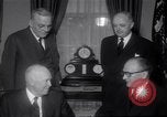 Image of President Eisenhower Washington DC USA, 1957, second 52 stock footage video 65675037531