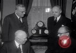 Image of President Eisenhower Washington DC USA, 1957, second 53 stock footage video 65675037531