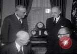 Image of President Eisenhower Washington DC USA, 1957, second 54 stock footage video 65675037531