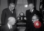 Image of President Eisenhower Washington DC USA, 1957, second 55 stock footage video 65675037531