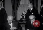 Image of President Eisenhower Washington DC USA, 1957, second 57 stock footage video 65675037531