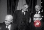Image of President Eisenhower Washington DC USA, 1957, second 61 stock footage video 65675037531