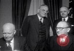 Image of President Eisenhower Washington DC USA, 1957, second 62 stock footage video 65675037531