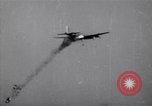 Image of Nike missile destroys a drone B-17 bomber in test United States USA, 1954, second 23 stock footage video 65675037532