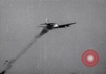Image of Nike missile destroys a drone B-17 bomber in test United States USA, 1954, second 24 stock footage video 65675037532