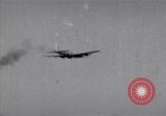 Image of Nike missile destroys a drone B-17 bomber in test United States USA, 1954, second 26 stock footage video 65675037532
