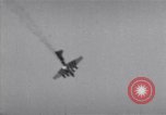 Image of Nike missile destroys a drone B-17 bomber in test United States USA, 1954, second 35 stock footage video 65675037532