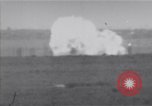 Image of Nike missile destroys a drone B-17 bomber in test United States USA, 1954, second 49 stock footage video 65675037532