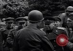 Immagine di Il Maggiore Generale Terry Allen Delitzsch Germania, 1945, secondo 45 filmato di repertorio 65675037542