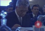 Image of William C Foster Director of the Arms Control and Disarmament Agency Geneva Switzerland, 1969, second 28 stock footage video 65675037575