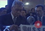Image of William C Foster Director of the Arms Control and Disarmament Agency Geneva Switzerland, 1969, second 59 stock footage video 65675037575