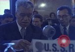 Image of William C Foster Director of the Arms Control and Disarmament Agency Geneva Switzerland, 1969, second 60 stock footage video 65675037575