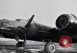 Image of damaged B-17 aircraft United Kingdom, 1945, second 6 stock footage video 65675037580