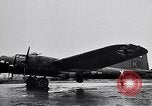 Image of damaged B-17 aircraft United Kingdom, 1945, second 10 stock footage video 65675037580
