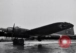 Image of damaged B-17 aircraft United Kingdom, 1945, second 11 stock footage video 65675037580
