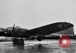Image of damaged B-17 aircraft United Kingdom, 1945, second 12 stock footage video 65675037580