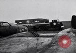 Image of damaged B-17 aircraft United Kingdom, 1945, second 20 stock footage video 65675037580