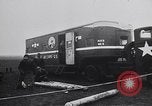Image of damaged B-17 aircraft United Kingdom, 1945, second 32 stock footage video 65675037580
