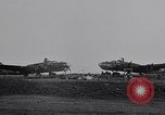 Image of damaged B-17 aircraft United Kingdom, 1945, second 45 stock footage video 65675037580