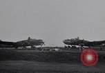 Image of damaged B-17 aircraft United Kingdom, 1945, second 46 stock footage video 65675037580