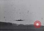 Image of damaged B-17 aircraft United Kingdom, 1945, second 51 stock footage video 65675037580