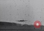 Image of damaged B-17 aircraft United Kingdom, 1945, second 52 stock footage video 65675037580