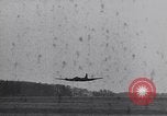Image of damaged B-17 aircraft United Kingdom, 1945, second 53 stock footage video 65675037580