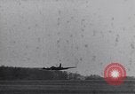 Image of damaged B-17 aircraft United Kingdom, 1945, second 55 stock footage video 65675037580