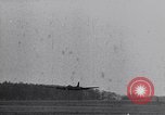 Image of damaged B-17 aircraft United Kingdom, 1945, second 56 stock footage video 65675037580