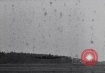Image of damaged B-17 aircraft United Kingdom, 1945, second 57 stock footage video 65675037580
